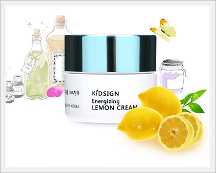 KIDSIGN Energizing Lemon Cream Made in Korea